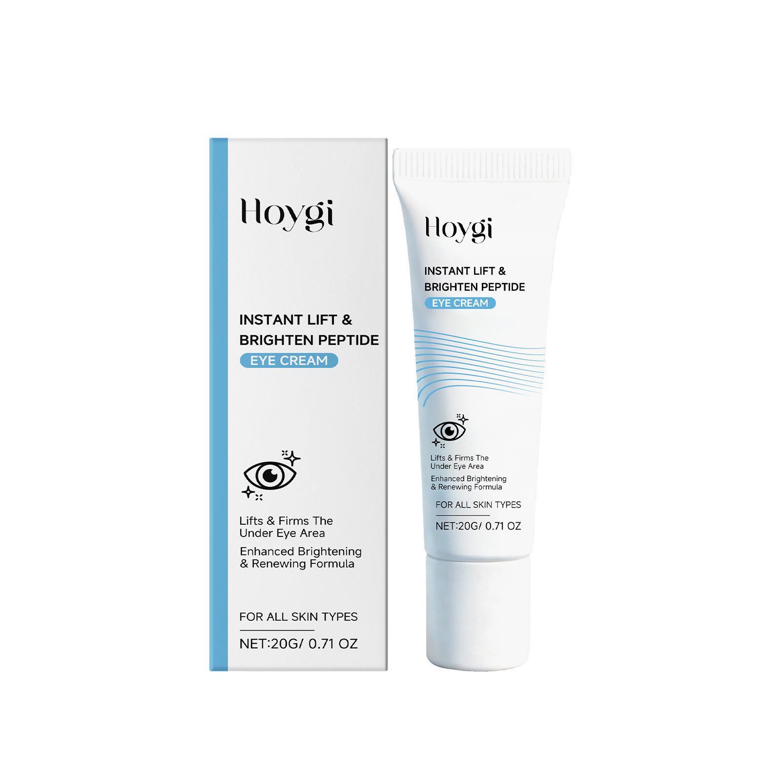 HOYGI Brightening Peptide Eye Cream - Moisturizing & Radiance Boosting Eye Care
