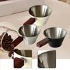 Stainless Steel Espresso Measuring Cup Clear Capacity Marks Espresso Extraction Mug  Food Measuring