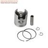 Scooter 50cc 70cc Piston Kit For Piaggio Nrg Extreme Rst Mc2 Zip Sp 50 40mm 47mm Pin 12mm 2-Stroke