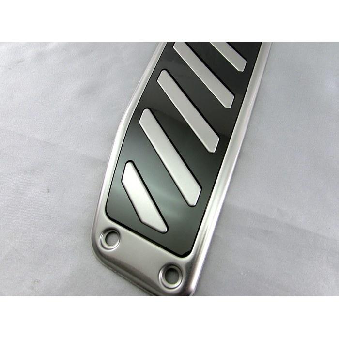 BRIGHTZ Crown ARS220 Stainless Footrest Cover Satin Silver [PEDAL-006] ARS S220 220 50650