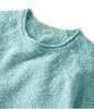 LL Bean Midweight Cotton Slub Roll Neck US Size Light Mint 1000031312 Women's Pullover, Fit, Petite, S, Green,