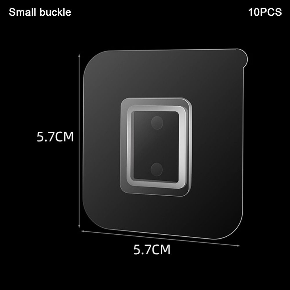 

10 шт. водонепроницаемая прочная вешалка самоклеящаяся вешалка для ведра настенные крючки для ванной комнаты Small buckle