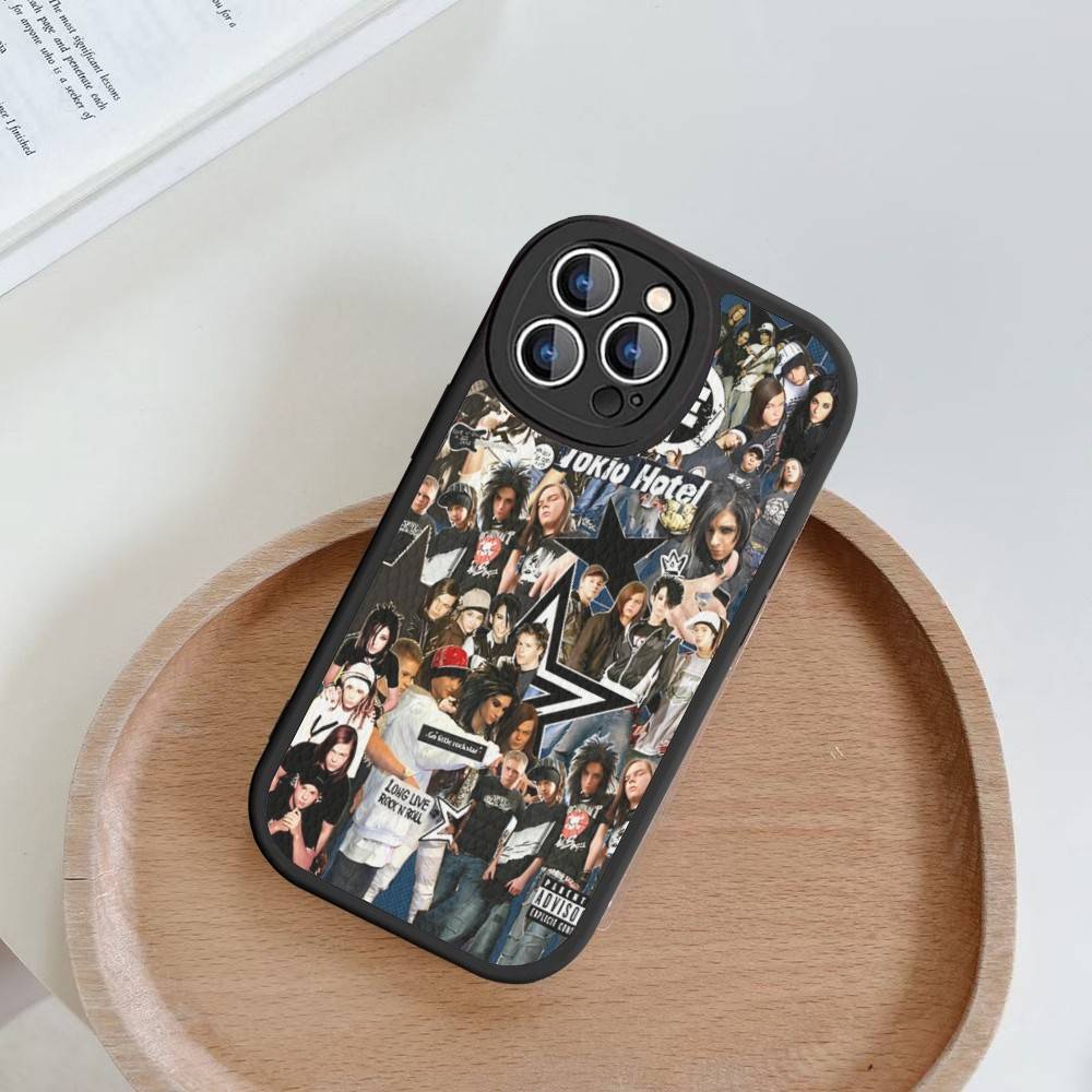 Tom Bill Kaulitz T-Tokio-H-HotelS Phone Case Hard Leather For iPhone 16 15 14 13 12 Mini 11 14 Pro Max Xs X Xr 7 8 Plus Fundas