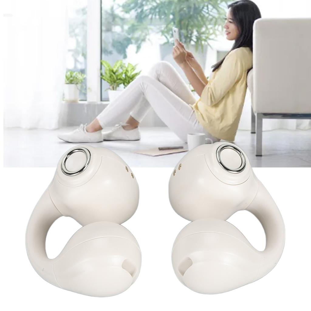 Clip Headphones 5.3 Noise Reduction IPX5 Waterproof Wireless Earbuds for Sports Fitness