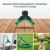 Female Thread Water Splitter Pipe Fitting Valved Splitter Y-Shaped Quick Connector  Garden
