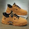 Autumn Men's Shoes New Breathable Tooling Shoes Men's Trend Versatile Martin Boots Men's Platform Sports Board Shoes