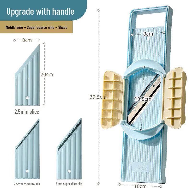 Hand-Safe Multi-functional Vegetable Slicer