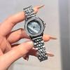 Fashion Women'S Diamond Quartz Steel Belt Watch Light Luxury High Sense Versatile Temperament Women'S Fritillary Watch