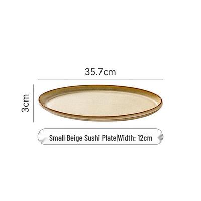 Japanese Style Boat-Shaped Sushi Plate