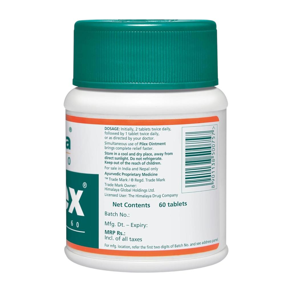 Himalaya 2 x Herbal Wellness 60 Tablets Each Natural Digestive Support Daily Supplement For Gut Health And Internal Balance