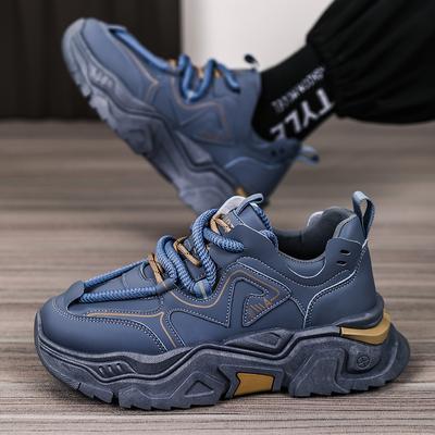 Thick Soled 2025 New Autumn Trend Fashionable and High-end Feeling Youth Height Increasing Casual Sports Shoes