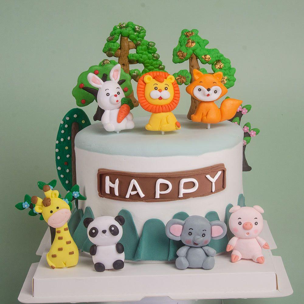 Fete D Anniversaire Decor Cupcake Zoo Animal Cake Decorations Dessin Anime Lion Theme Fete Gateau Toppers Acheter A Prix Bas Livraison Gratuite Avis Reels Avec Des Photos Joom
