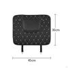 PU Leather Seat Anti Kick Mats Universal with Storage Bag Holder Waterproof for Truck