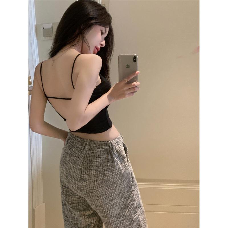 

Японская Spice Girl Новая Красивая Спина Тонкий Плечевой Ремень Женщины с Фиксированной Чашкой Жилет Можно Носить Все Нижнее Белье Женщины One size