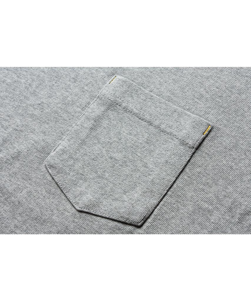 Deoleseukyu Classic Pocket Tee [Melange Grey]