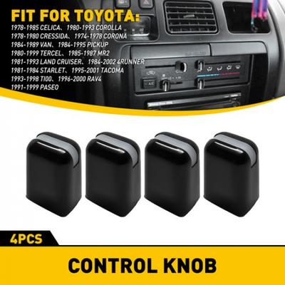 For Toyota AC Heater Control Knobs Kit 4Runner Pickup Land Cruiser TACOMA RAV4