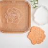 Mother's Day Fondant Mold Cookie Embossing Mould Easy Releases Plastic Cake Decorating Tool for Baking Enthusiasts