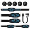 EMS abdominal fitness suit intelligent massage abdominal belt sticker can be used with water spray without gel pad USB charging