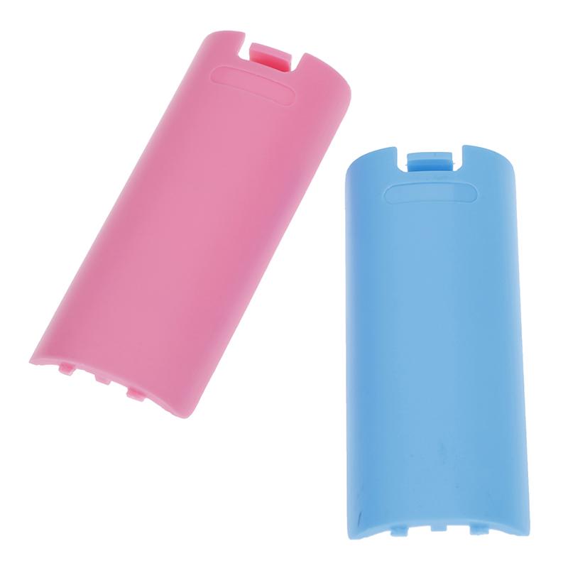 Fjernkontroll batteri Bakside skalldeksel lokk erstatning for Wii