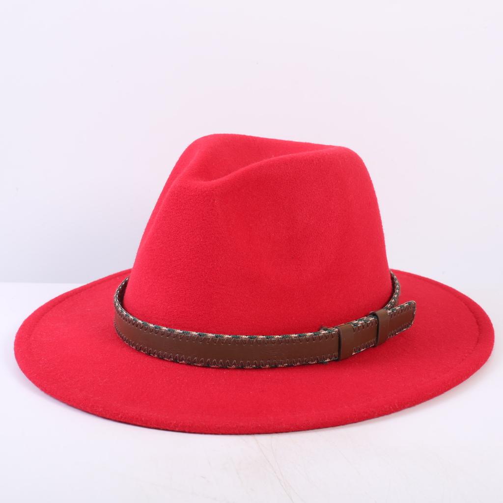 Popular European and American classic simple flat-brimmed top hat men's and women's fashionable and elegant versatile jazz hat top hat