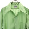 DOPIERY 70s Vintage Made In Canada Long Sleeve Shirt Green System Men's Used