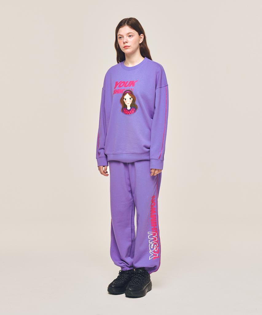 Yugsimwon Piping Contrast Sweatshirt F Luna