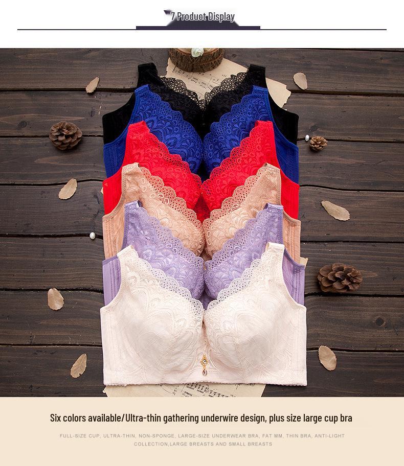 Adjustable Push-Up Anti-Sagging Plus Size Women's Bra