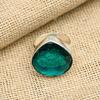 Indicolite Gemstone Handmade Jewelry 925 Solid Sterling Silver Jewelry Ring For Women
