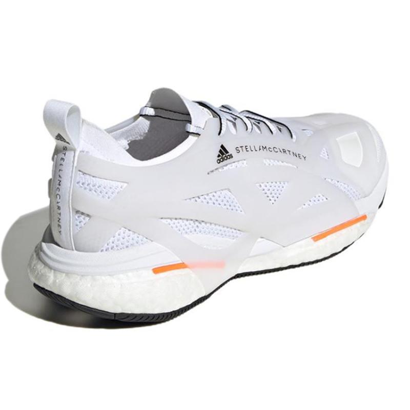 Adidas Solarglide By Stella Mccartney Cloud White App Signal Orange Sneakers HR1923