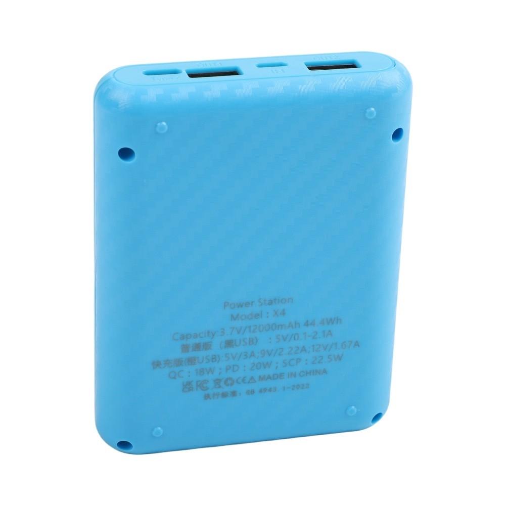 4-sleuven Batterijhouder Powerbank Shell Dubbele USB 5V/2.4A
