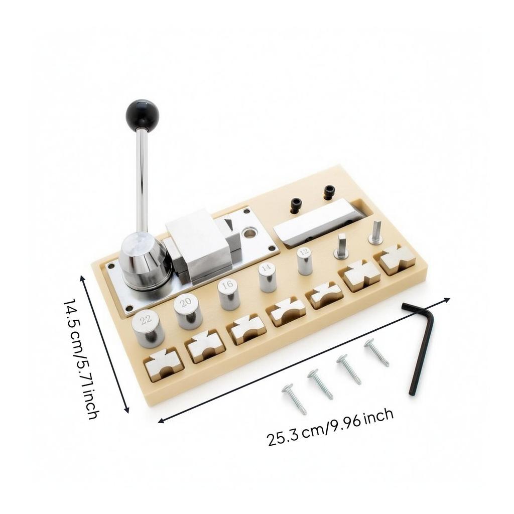 Band Bending Machine Hand Operated Jewelry Maker Tool Manual for Jewelers,