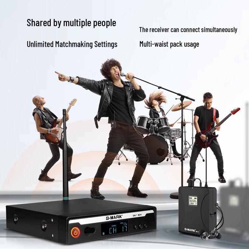 G-MARK G6.1 Stereo Wireless In-Ear Monitor System
