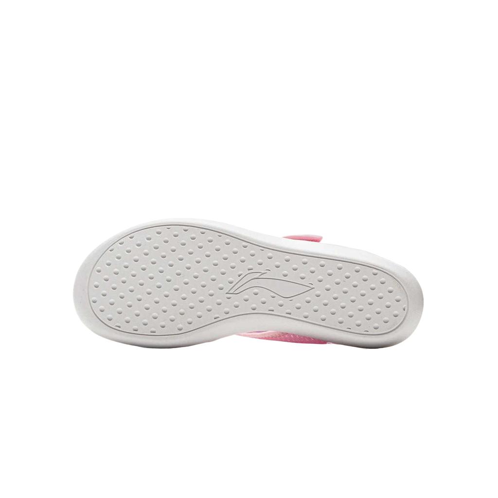 Li Ning Kids Fabric Clothing Series Simple Versatile Fashion Non-Slip Low-Top Kids Sandals Kids sandals Light-Pink YKUV016-2
