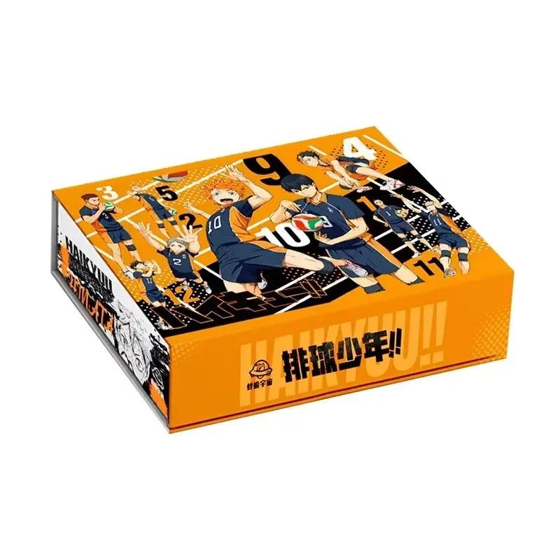 New Haikyuu Booster Box Cards Hinata Shoyo Kageyama Tobio Tsukishima Hotaru LR GMR Anime Character Collection Cards Toys Gifts
