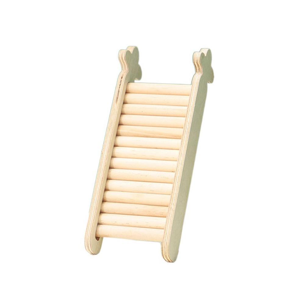Escalera Decorativa de Madera para Hámster Juguete de Madera para Hámster Escalera Escalera para Trepar para Hámster para Jugar