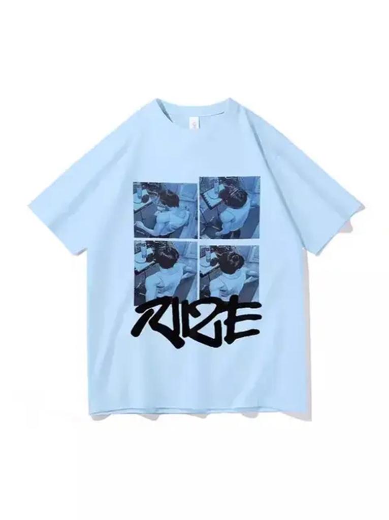 RIIZE Same T Shirts Unisex Women TShirt Retro Unisex High Quality Kpop Clothes Cotton Tees Vintage Graphic Valentines Day