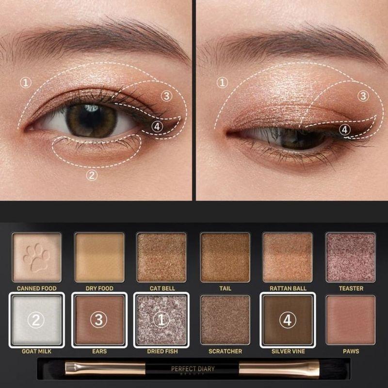 PERFEKTES TAGEBUCH - Explorer Lidschattenpalette - Katze