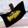 WU-T--TANG CLAN Band Bath Towel Microfiber Soft Water Absorbing Breathable For Girl Kids Decorative Cartoon Beach Towel