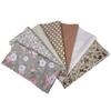 7pcs PreCut Fabric Clothing Crafts Floral DIY Fabric Bundle Patchwork Sewing Sewing Supplies Cotton