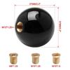 Black 8 Eight Pool Billiard Ball Gear Shift Knob W/ Adapter Universal Vehicle AT/MT Shifter Lever Head