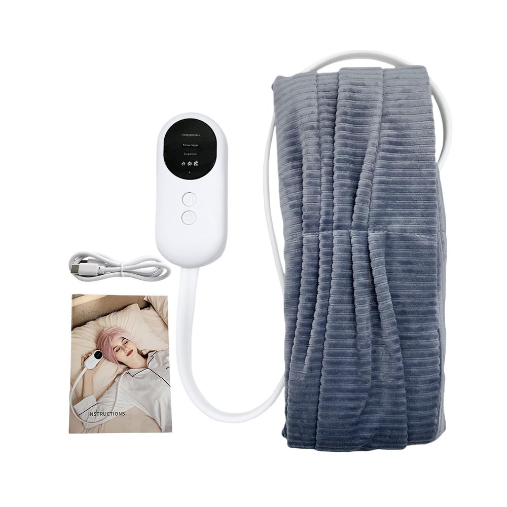 

Кепка для облегчения мигрени, электрическая подушка безопасности, массаж головы, тепловая вибрация, разминающее полотенце, расслабляющее лечение головной боли, антистрессовая машина