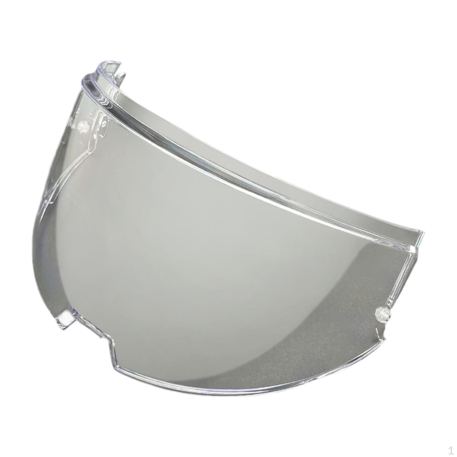 

Face Helmet Visor Wind Anti Scratch Easy Installation Replace Part Lens for Ff906 Motorcycle Clear