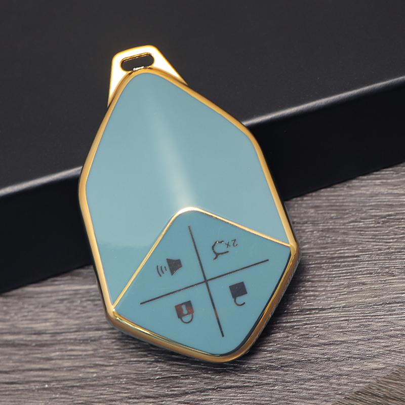 Smart Remote Keyless Protection Shell Fob For Changan Deepal S7 S07 Sl03 S05 G318 Car Key Case Bag Keychain Protective Cover