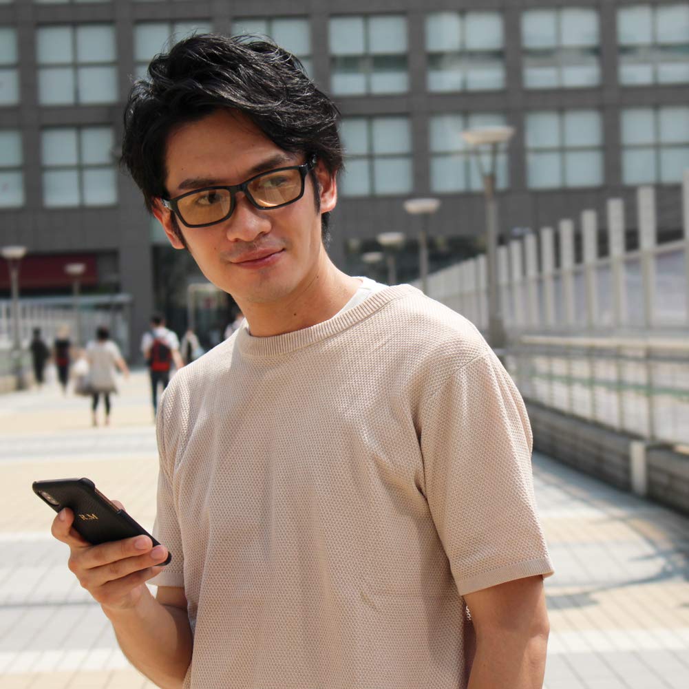 Eight Tokyo Reading Glasses with Blue Light Lenses from UV and Senior Men's Blocking, High-Performance Sabae, Protection, Near-Infrared Protection,