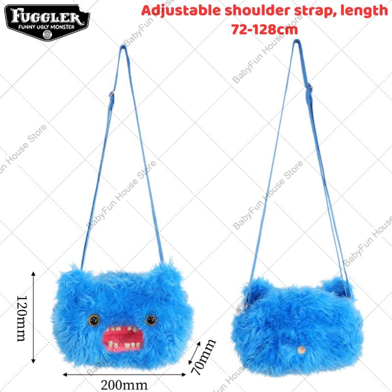 Bolsa Cruzada de Peluche de Gato Sphynx Feo Lindo Dientes Divertidos Muñeco Raro Bolso de Hombro Juguete Peculiar Regalo