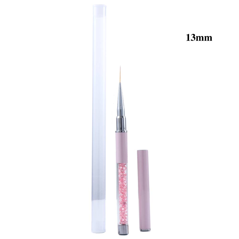 DIY UV Gel Brush Ultra-thin Oval Head Carving Nail Art Brush Acrylic Nail Liner Pen Nail Art Drawing Pen Manicure Tool