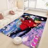 Japanese Anime Inuyasha Hallway Carpet Washable Non-Slip Living Room Sofa Chairs Area Mat Kitchen Doormat Area Rug