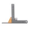 Woodworking Height Gauge Metric Unit Adjustable Depth Gauge Height Measuring Tool for Table Saw