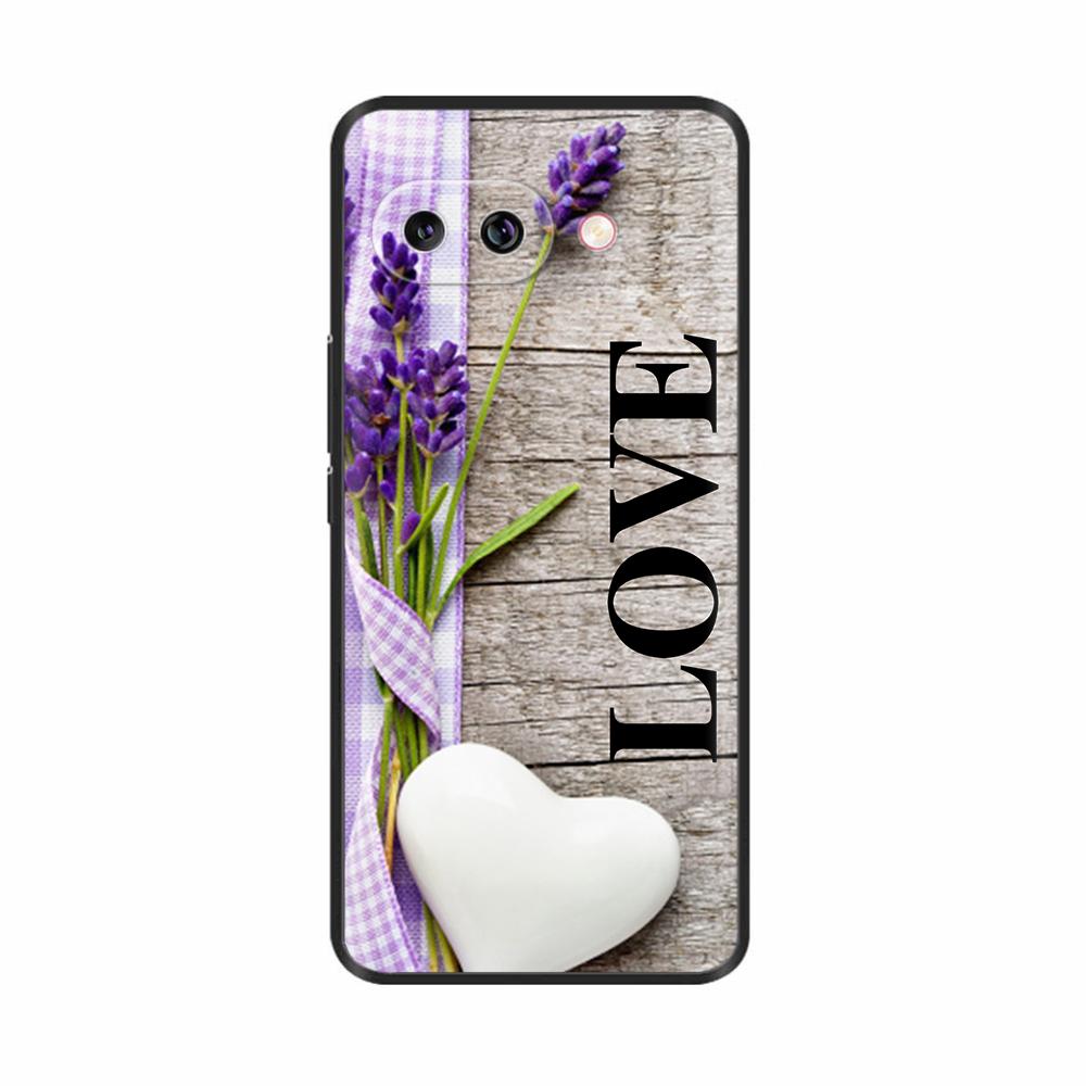 For Google Pixel 9A Case Luxury Soft Silicon Pattern Painted Back Cover For Google Pixel 9A GXQ96 GTF7P G3Y12 Phone Cases Bags