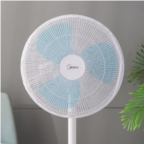 Universal Floor-standing Fan Safety Cover with Child Anti-pinch Design and Dust Protection